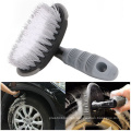 Car Wheel Cleaning Brush Tire Rim Scrub Brush Soft Alloy Brush Cleaner Tie